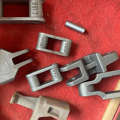 cadena de hierro forjado